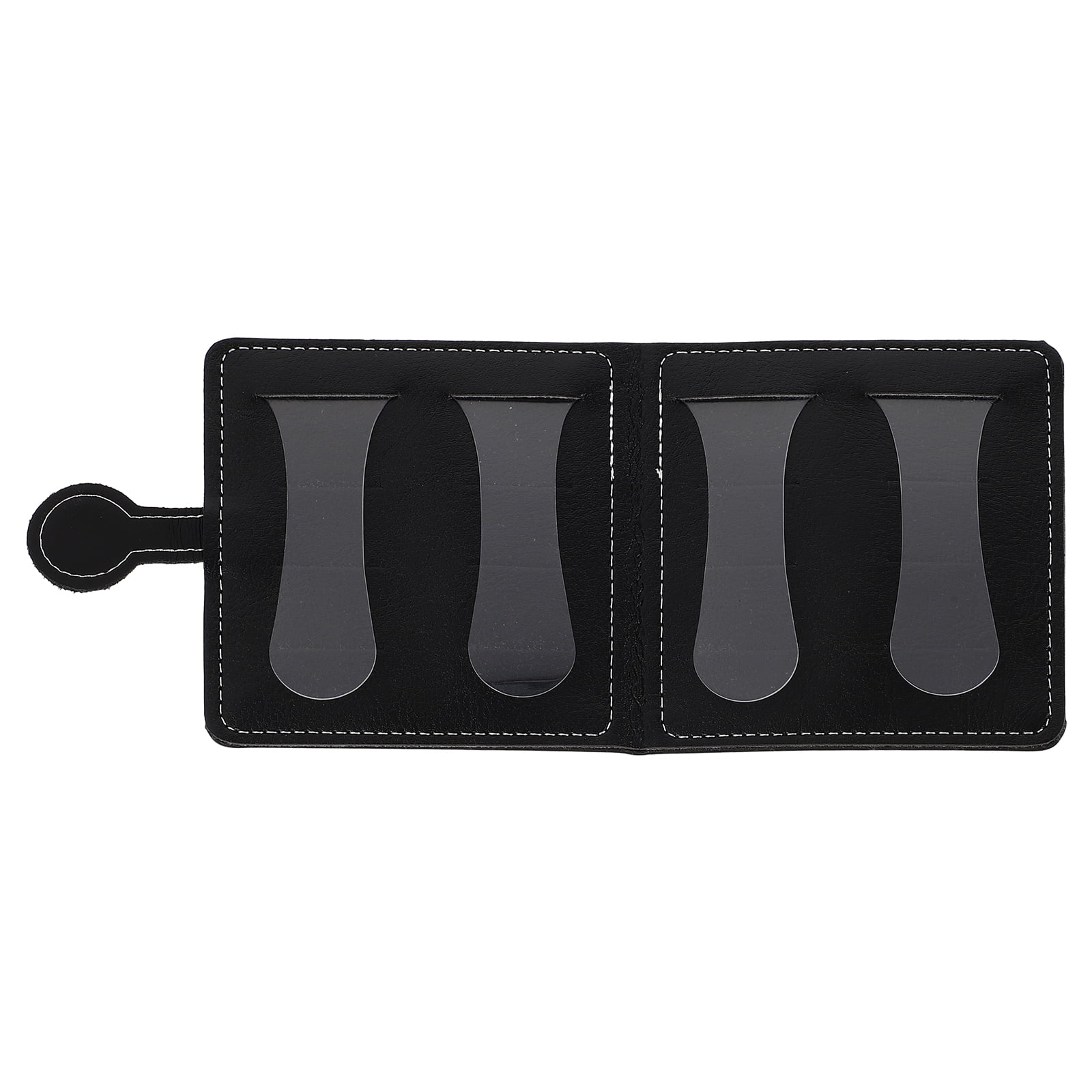 1Pc Guitar Pick Pouch Guitar Plectrum Case Guitar Pick Organizer (Black