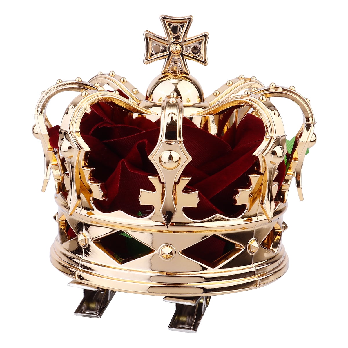  1Pc Halloween Party Queen Coronation Three-dimensional Crown Headdress ...
