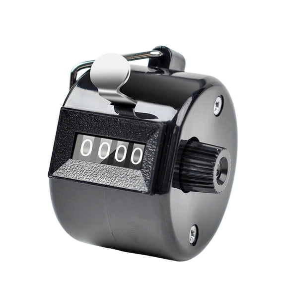 1Pc Handheld Mechanical Counter,4‑Digit Manual Reset Counters,Hand Tally Counter for Sports,Inventory Craft,Golf Sports Events,Stadium