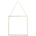 thumbnail image 1 of 1Pc Hanging Glass Photo Frame Transparent Specimen Clip Decorative Picture Frame, 1 of 7