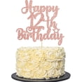 thumbnail image 1 of 1Pc Happy 12th Birthday Cake Topper Glitter 12 & Fabulous Cheers to 12 Years Old Cake Pick for Celebrating 12th Birthday Anniversary Party Cake Decorations Supplies, 1 of 5