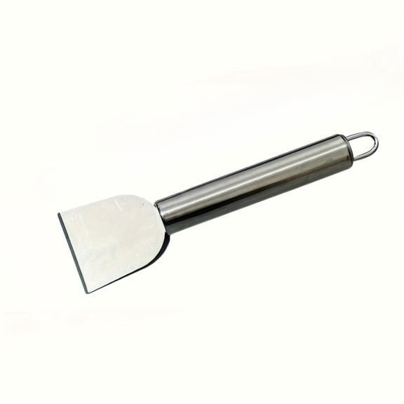 1Pc Heavy Duty 410 Stainless Steel Scraper, Multifunctional Kitchen Cleaning Tool