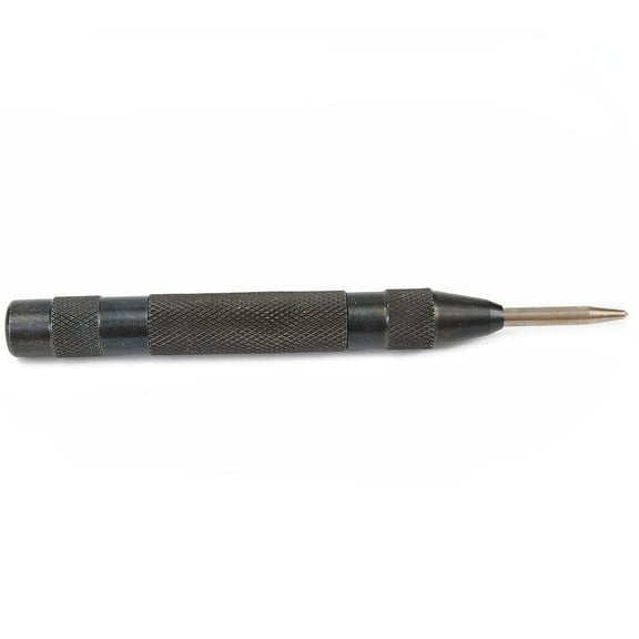 1Pc Heavy Duty Automatic Centre Punch Handy Spring Loaded Metal Wood Press Dent Marker Workshop Equipment Hand Tools Smile Home