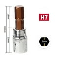 thumbnail image 1 of 1Pc Hex Head Screwdriver Bit 1/4 Inch Drive Socket Hand Tools H3 H4 H5 H6 H7 H8, 1 of 6