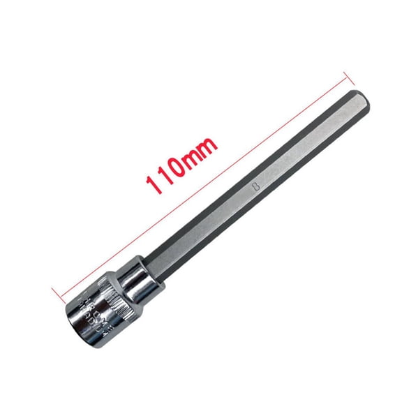 1Pc Hex Screwdriver Bit 3/8 Inch Drive Wrench Socket Adapterhand Tools H3-H10 H8