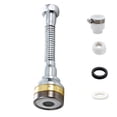 thumbnail image 1 of 1Pc High Quality Brass Kitchen Tap Head Faucet Aerator Extender Anti-Splash 3 Levels Adjustable For Kitchen Sink Bathroom Sink 14.9cm + Adapter, 1 of 9
