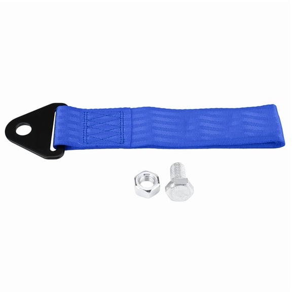1Pc High strength Nylon Tow Strap Universal Car Racing Tow Ropes for Maximum Bumper Trailer Towing Strength 10,000 lbs