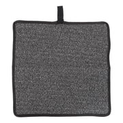BRIGHTFUFU 1Pc Home Double-Sided Black Anti-Cutting Table Protector Cover Mat