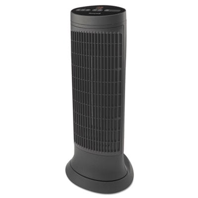 1Pc Honeywell Digital Tower Heater, 750 - 1500 W, 10 1/8" x 8" x 23 1/4", Black (HCE322V)G7