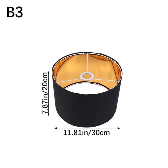 1Pc Household Retro Fabric Desk Lamp Lampshade Detachable Floor Lamp Shell Cover KD Lampshade Floor Lampshade Lighting