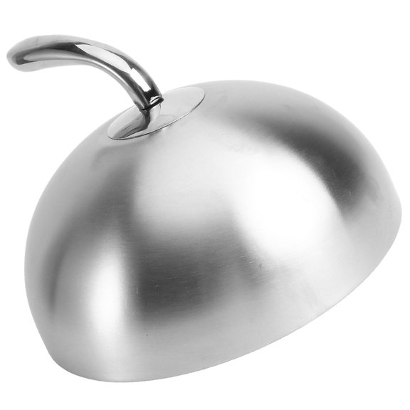 Alasum Round Stainless Dish Cover Plated Silver Kitchen Oilproof Protector