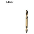 1Pc Hss DoubleHeaded Auger Drill Bits for Metal Stainless Steel Wood