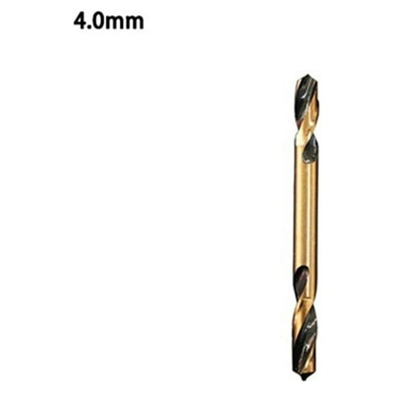 1Pc Hss Double-Headed Auger Drill Bits for Metal Stainless Steel Wood Drilling 4.0mm