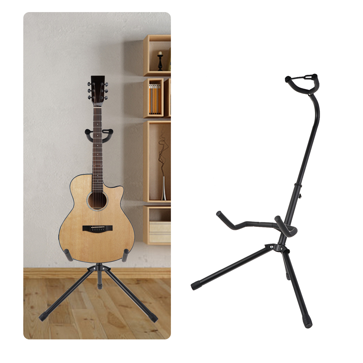 1Pc Guitar Holder Bass Support Guitar Stand Holder Instrument Display Stand