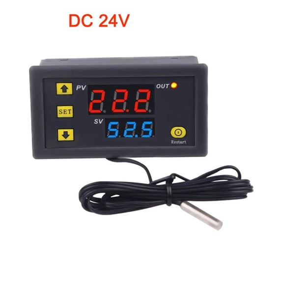 1Pc Intelligent Thermostat W3230 Mini Digital Temperature Controller -55~120℃ Heating Cooling Control Thermostat Tools Parts