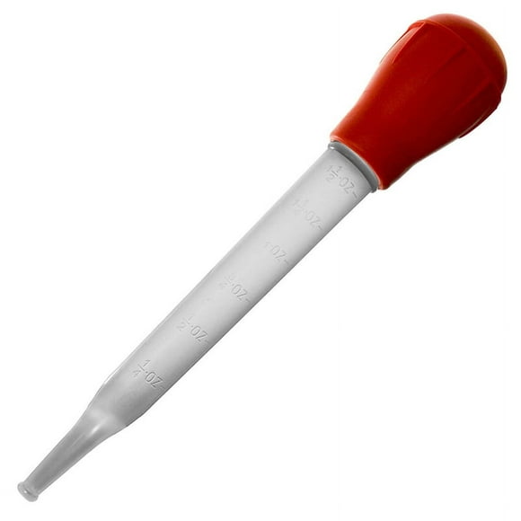 1Pc Kitchen Gadgets 30ml Meat Baster Kitchen Utensil For Turkey Beef Pork Roasting Chicken (Random Color)