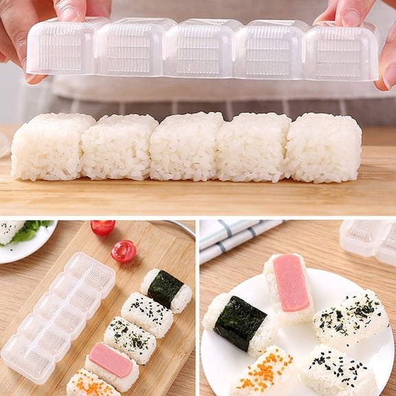 1Pc Kitchen Gadgets Onigiri Set for Sushi Rolls Sushi Mold Rice Ball Bento Press Maker Mold DIY Tools Kitchen Accessories