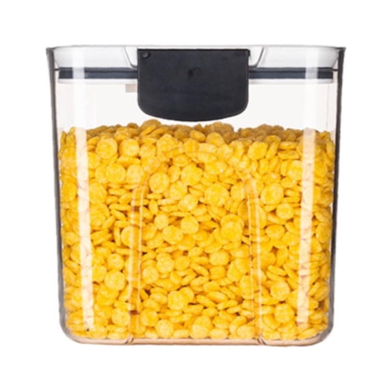 1Pc Kitchen Storage Box,1300Ml Medium Kitchen Storage Box B, Baking Storage Set Baking Containers Storage Set with Labels Flour Sugar Storage Containers Set Airtight Food Storage Canisters