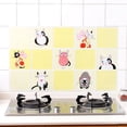 thumbnail image 1 of 1Pc Kitchen Tile Sticker Anti Oil Self Adhesive DIY Multiple Wall Decal for Home Decor(Cats), 1 of 2
