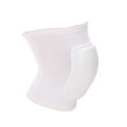 thumbnail image 1 of 1Pc Knee Pad Comfortable Fit Breathable Collision Avoidance Anti-slip High Elasticity Knee Protection Sponge Sports Protective Gear Knee Pad Fitness Use-White, 1 of 8