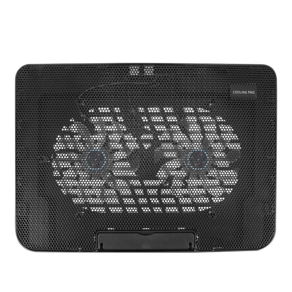 1Pc Laptop Radiator Notebook Computer Cooler Stand for 14-15.6in Laptop (Black)