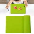 thumbnail image 1 of 1Pc Large Silicone Countertop Protector,Non-Slip Table Placemats,Dough Mats,Food-Grade Silicone Mats,Heat Resistant Table Mat for Air Fryer,Non-slip Waterproof Large Countertop Protector Mat,Green, 1 of 8