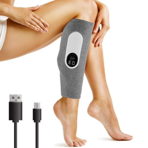 1Pc Leg Massager for Circulation and Pain Relief, Calf Air Compression Massager with Heat, Leg Massager with 3 Intensities, Easy to use, Muscle Relaxation, Gifts