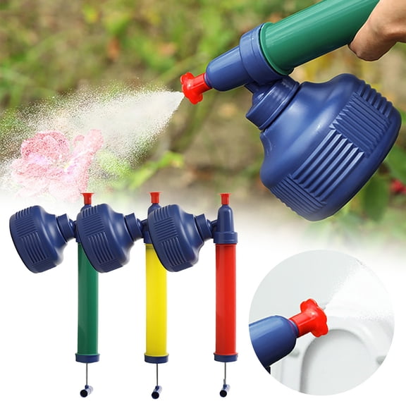 1Pc Lightweight Handheld Pump Diatomaceous Earth Powder Duster Sprayer,Large Capacity Dry DE Dust Applicator,Garden Gnat&Insect Pest Control Powder Sprayer for Chicken Coop Greenhouse, Random Color
