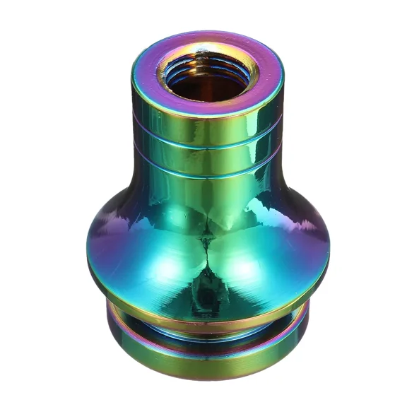1Pc M12 x 1.25 Thread Car Auto Aluminum Manual Gear Shift Knob Boot Retainer Adapter