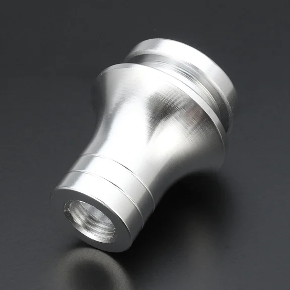 1Pc M12 x 1.25 Thread Car Auto Aluminum Manual Gear Shift Knob Boot Retainer Adapter