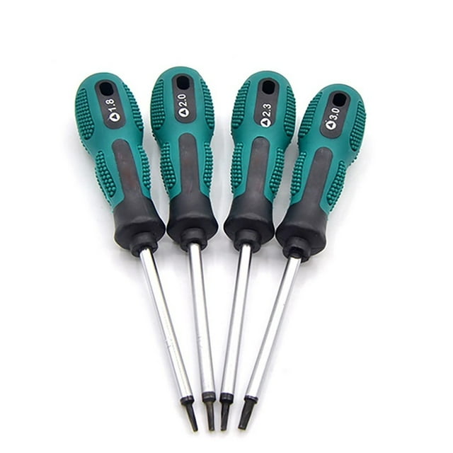 1Pc Magnetic Triangle Screwdriver Precision 1.8/2.0/2.3/3.0Mm Repair Hand Tools Herramientas Ferramentas Destornillador 3 Fangkenuo