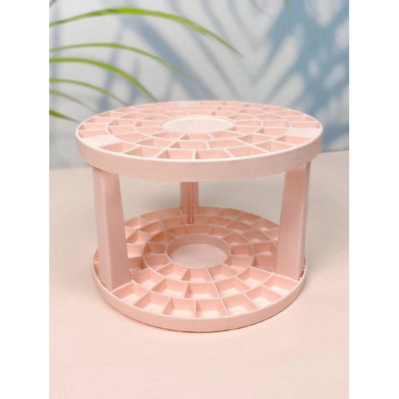 1Pc Makeup Brush Storage Multifunction Large-Capacity Cosmetic Brush Holder Air-Dry Stand Rack Table Pen Paintbrush Organizer