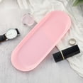 thumbnail image 1 of 1Pc Manicure Tools Storage Tray, Oval Plastic Storage Dish Nail Art Accessory Display Trays, Jewelry Rhinestone Organizer Plate, Makeup Cosmetic Nail Decorations Storages AY, 1 of 6