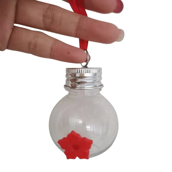 1Pc Masn Jar Hummingbird Feeder Garden Bottle PVC Feeders Bird Supplies