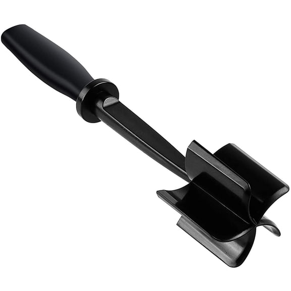 1Pc Meat Chopper, Ground Meat Masher, Multifunctional Heat Resistant Crusher, Mixing Shredder, Suitable For Hamburger Meat, Ground Beef, Turkey And More, Nylon Hamburger Chopper
