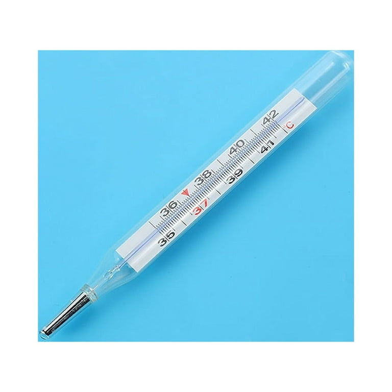 Mercury Free Glass Thermometer For Baby Kid Adult Medical Armpit  Thermometers