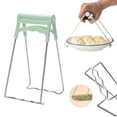 thumbnail image 1 of 1Pc Metal Bowl Clip,Hot Dish Plate Lifter Pan Dish Clamp,Universal Kitchen Metal Plate Lifter For Kitchen Restaurant,Folding Hot Dish Plate Clip Plate Tong for Moving Hot Plate or Bowl with Food Out, 1 of 8