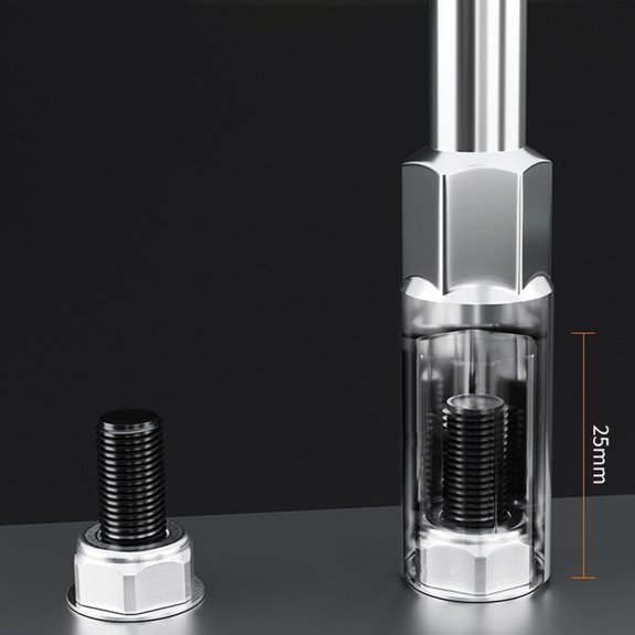 1Pc Metal Screwdriver Socket Wrench Hex Screwdriver Hexagonal Nut Key Extend Driver 5-14Mm Deep Socket Screwdriver Tool 11Mm Fangkenuo