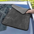 thumbnail image 1 of 1Pc Microfiber Car Drying Towel Extra Large Super Absorbent Cleaning Cloth Auto Detailing - Premium Microfiber Material With Different Length Fibers & Mesh Side For Scratch-Free, 1 of 6