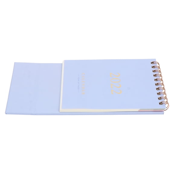 1Pc Mini Desk Calendar Planner for School, Home & Office - Portable Daily and Monthly Schedule Organizer