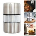 thumbnail image 1 of 1Pc Mini Stainless Steel Spice Grinder - Efficient Cutting,Easy to Clean,Compact Stainless Seasoning Grinder - Small Mill for Kitchen and Outdoor Use,Portable Grinding Bottle for Enhanced Flavor, 1 of 8
