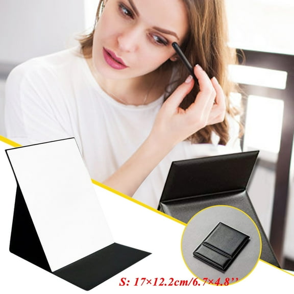 1Pc Mirror Make Up Mirror Folding Convenient Mirror Modern Fashion Student Beauty Mirror