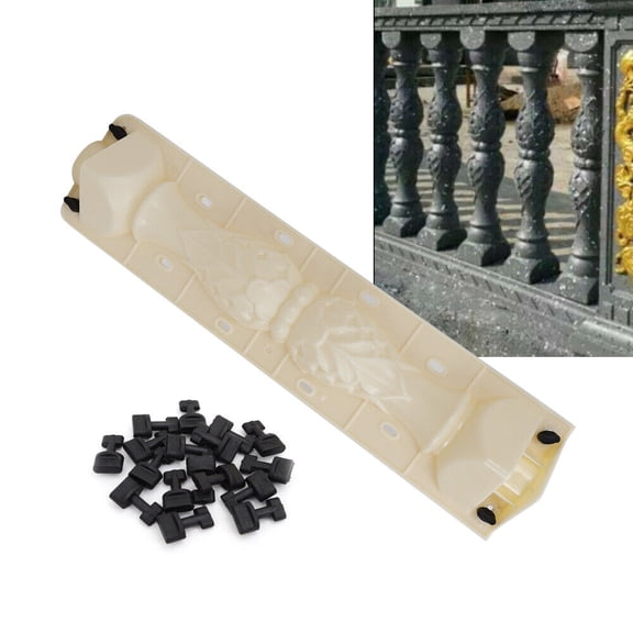 1Pc Moulds Balustrades Mold Set for Concrete Plaster Cement Casting Mould