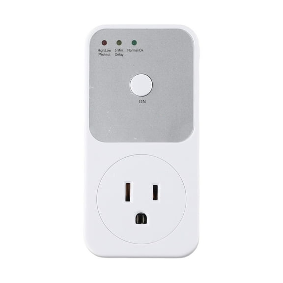 1Pc Multi-Func Refrigerator Voltage Protector Socket Switch Automatic Power Surge Protectionwashing Refrigerator Protect 110V