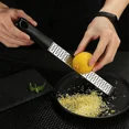 thumbnail image 1 of 1Pc Multifunction Lemon Grater Cheese Garlic Zester Stainless Steel Kitchen Tool, 1 of 5