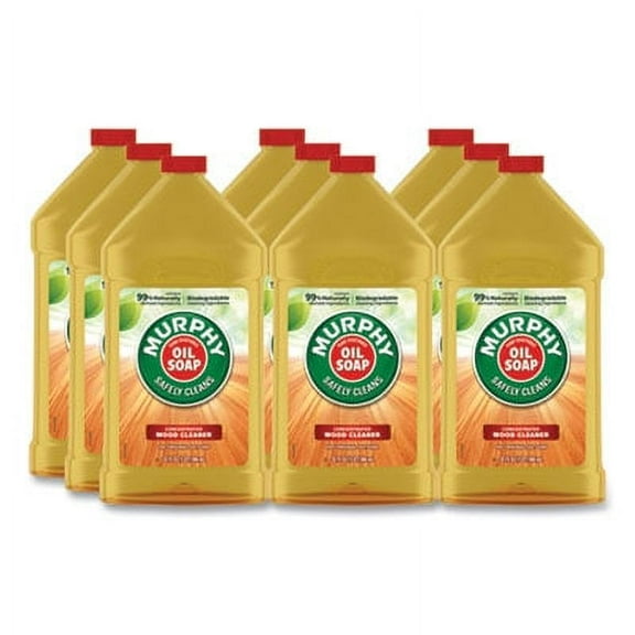 1Pc Murphy Oil Soap Original Wood Cleaner, Liquid, 32 oz Bottle, 9/Carton (01163CT)G7