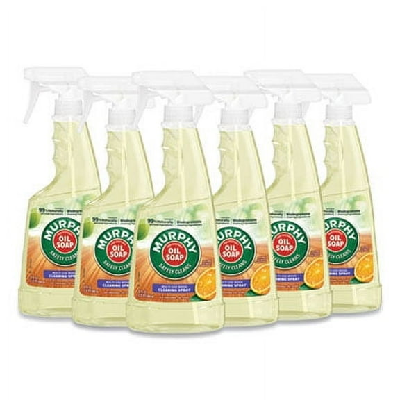 1Pc Murphy Oil Soap Spray Formula, All-Purpose, Orange, 22 Oz Spray Bottle, 9/carton (01031CT)G7
