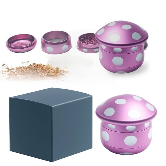 1Pc Mushroom Grinder Mushroom Grinder Metal For Kitchen Cooking Pink