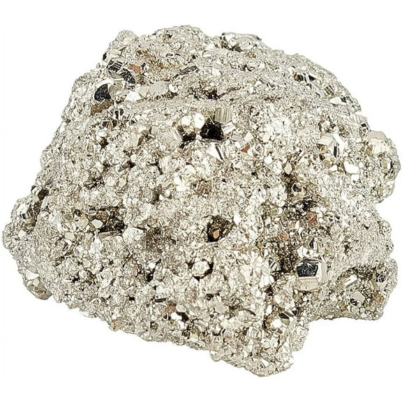 1Pc Natural Pyrite Cluster Healing Crystal Gemstone Gold Rock Mineral Specimen Gemstone for Home Decor Display Decorative