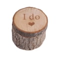 thumbnail image 1 of 1Pc New Wooden Ring Box Case Storage Holder with Cover Wedding Party Decoration(#2-I DO), 1 of 2